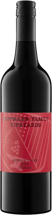 Hoffmann Family Vineyards Mickan Block Shiraz 2020 bottle — Barossa Valley